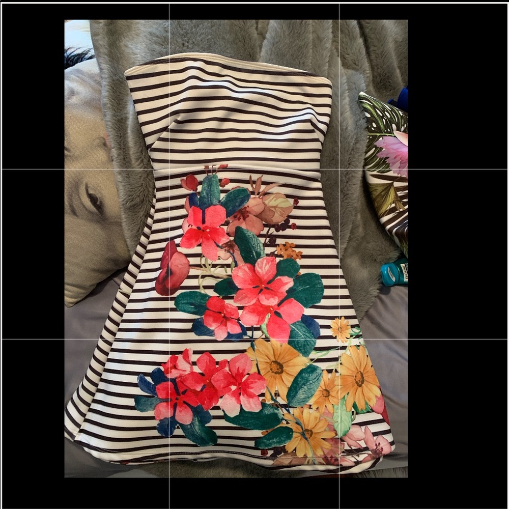 A sexy flower dress